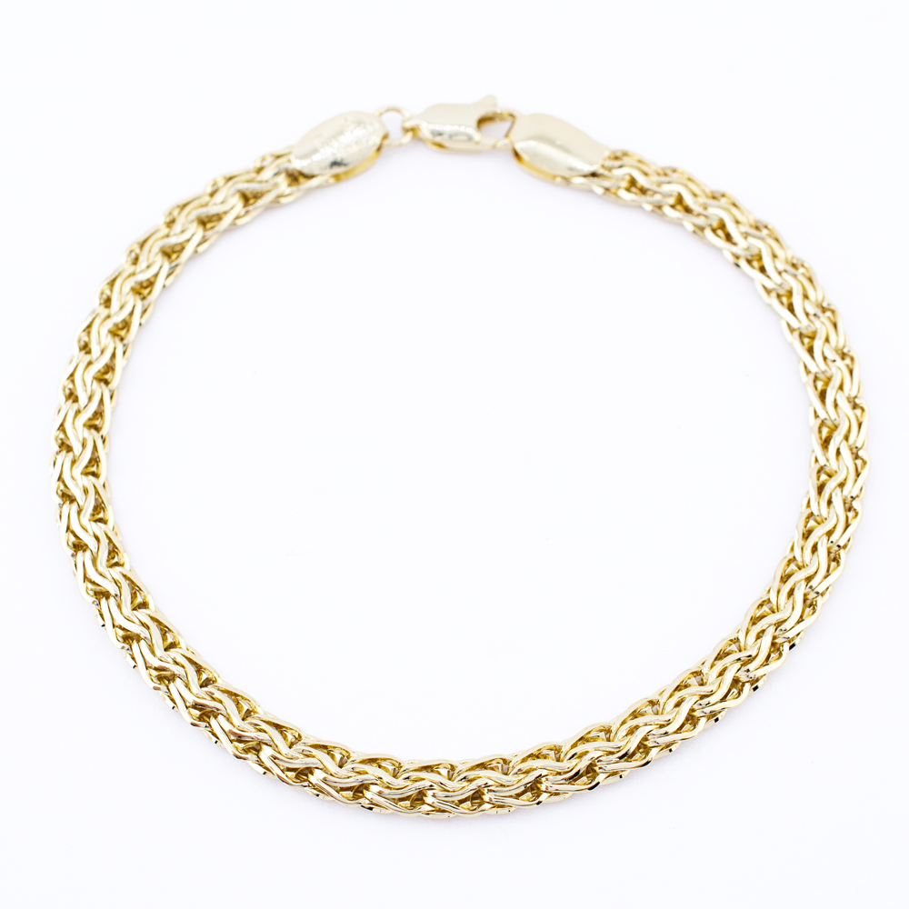 PULSERA CHAPA GOLDEN CHAIN