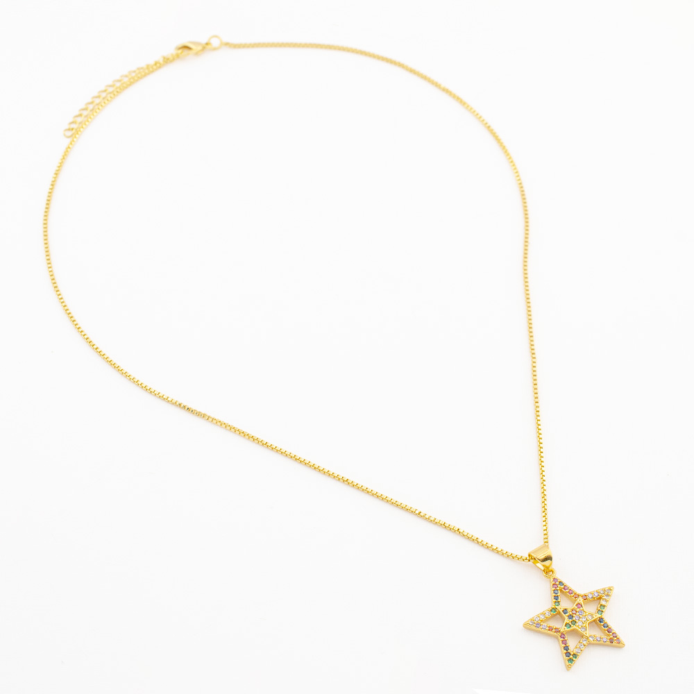 DIJE CHAPA GOLDEN RAINBOW