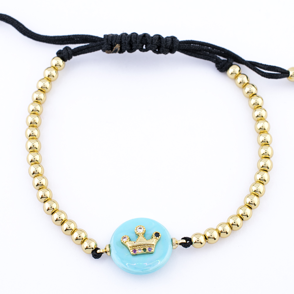 PULSERA CHAPA PEARLTIME