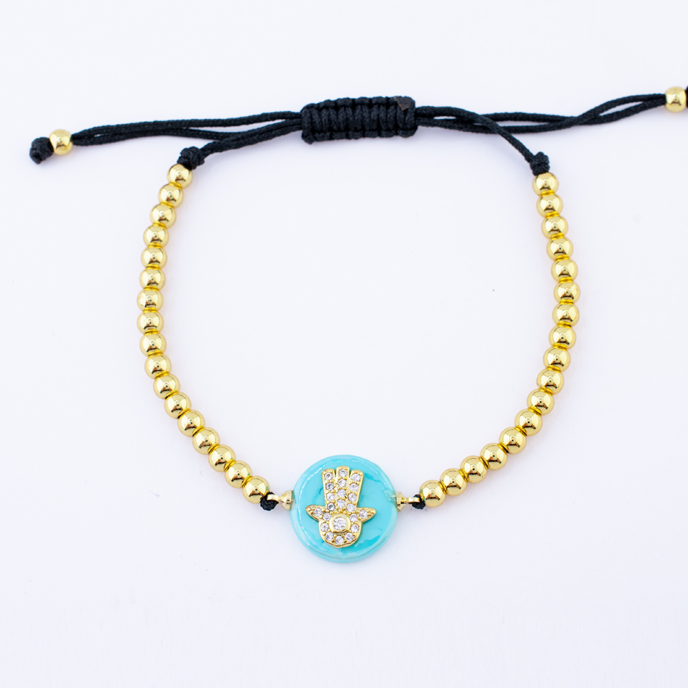 PULSERA CHAPA PEARLTIME