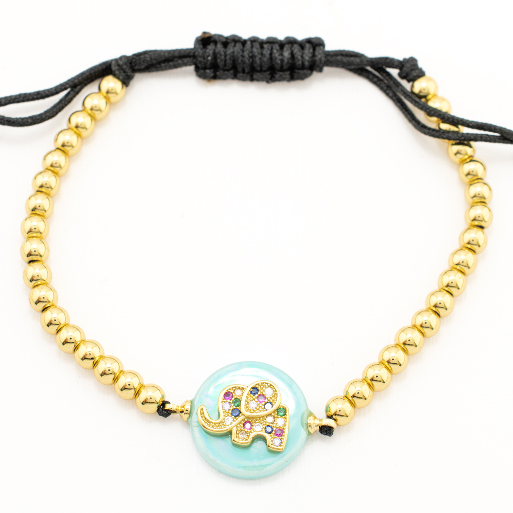 PULSERA CHAPA PEARLTIME