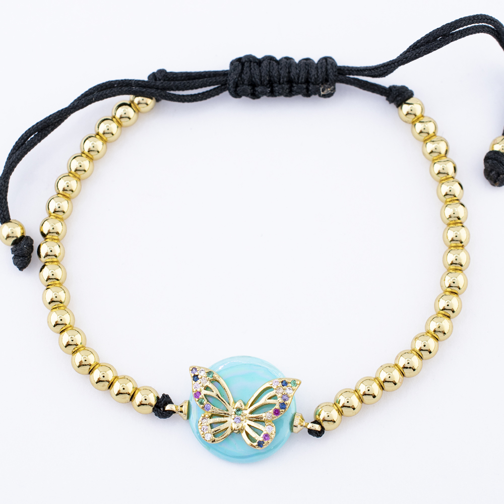 PULSERA CHAPA PEARLTIME