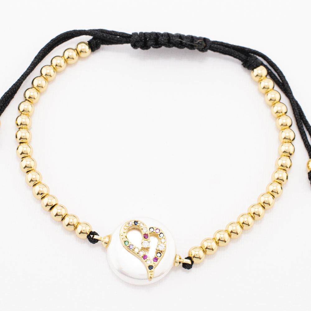 PULSERA CHAPA PEARLTIME