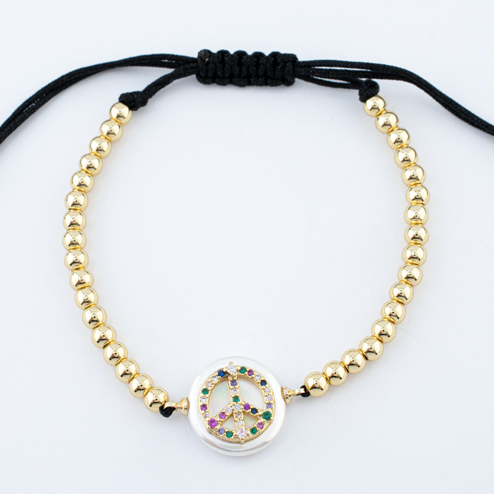 PULSERA CHAPA PEARLTIME