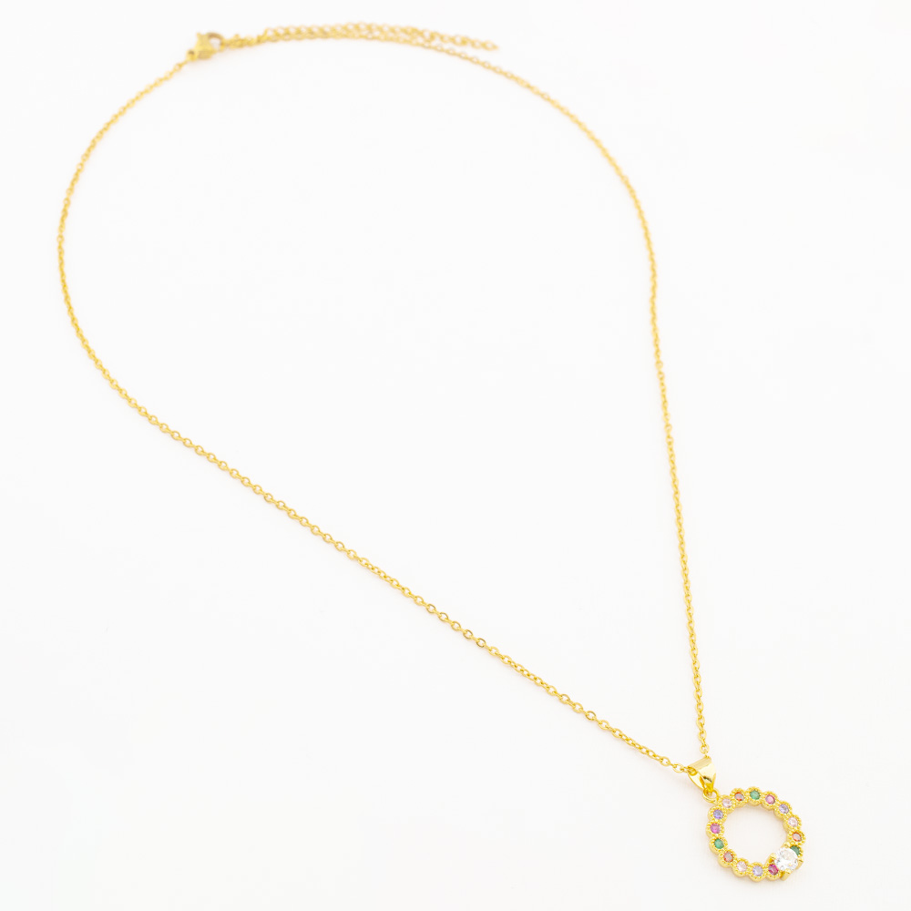 DIJE CHAPA GOLDEN RAINBOW