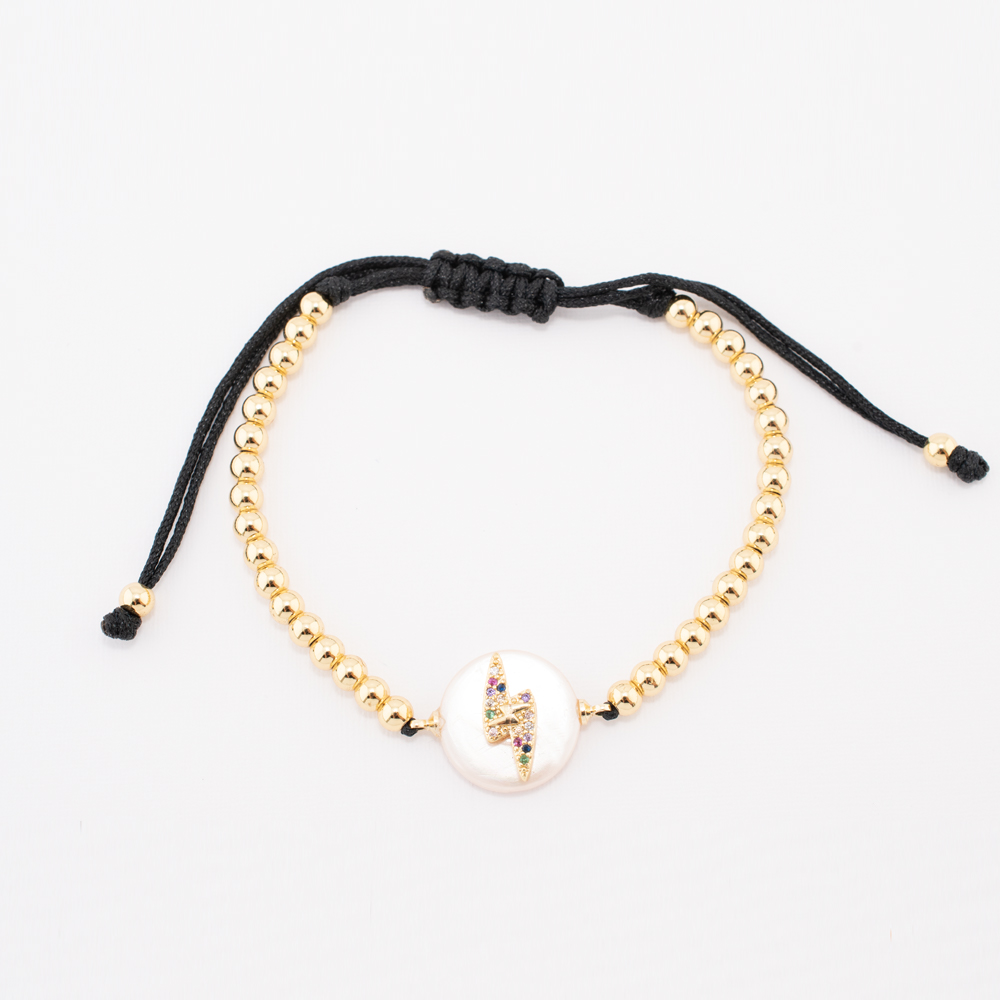 PULSERA CHAPA PEARLTIME