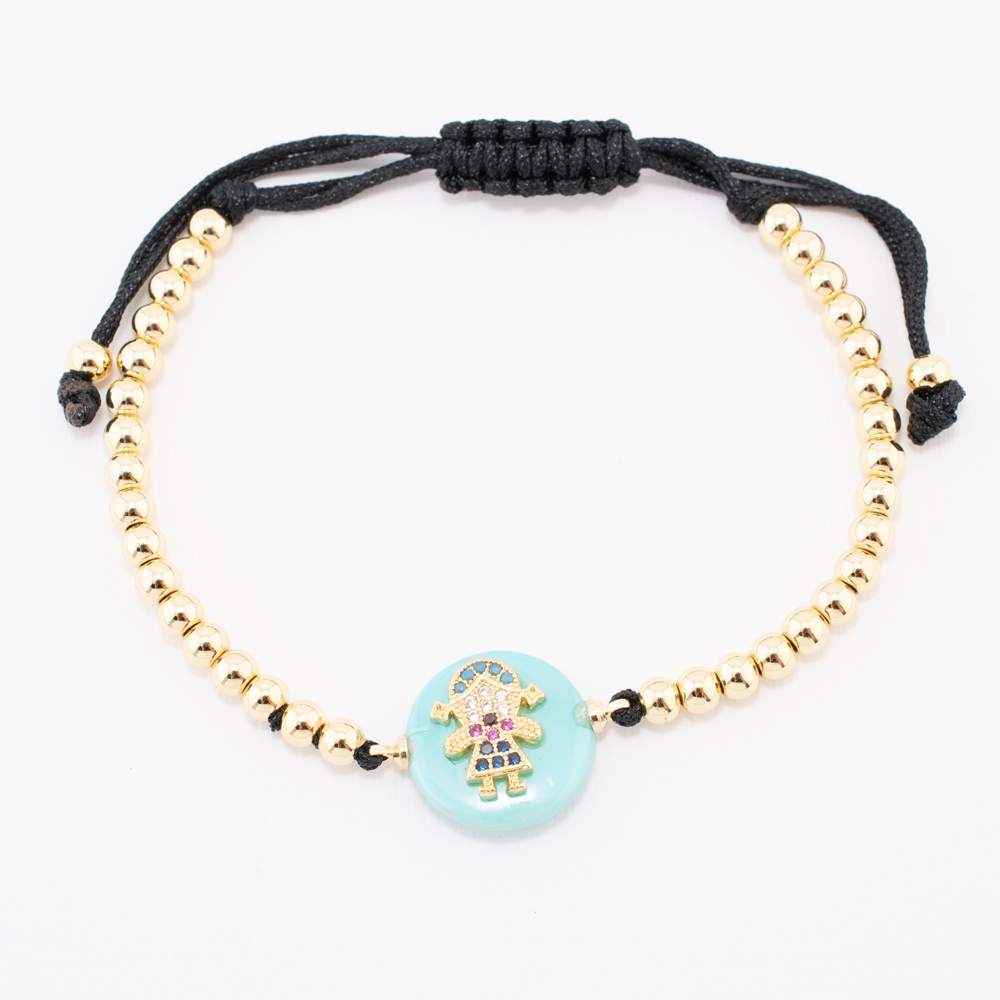 PULSERA CHAPA PEARLTIME