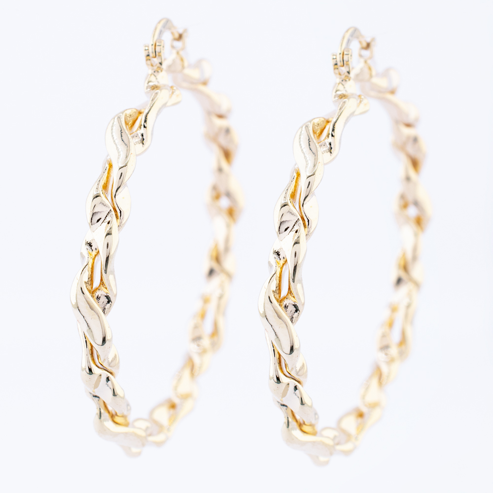 ARRACADA CHAPA GOLDEN CASTING