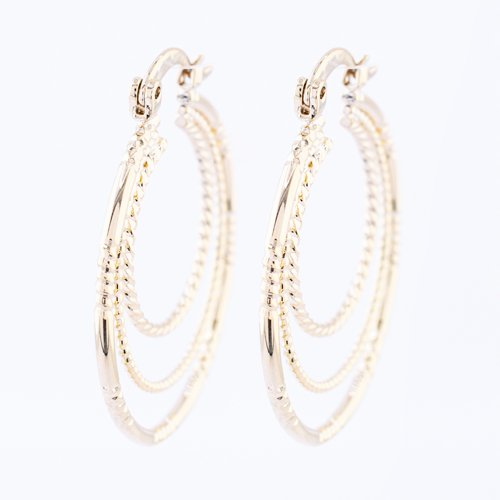 ARRACADA CHAPA GOLDEN CASTING