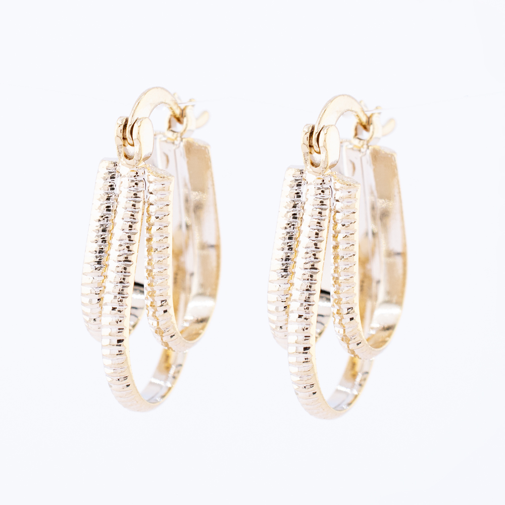 ARRACADA CHAPA GOLDEN CASTING