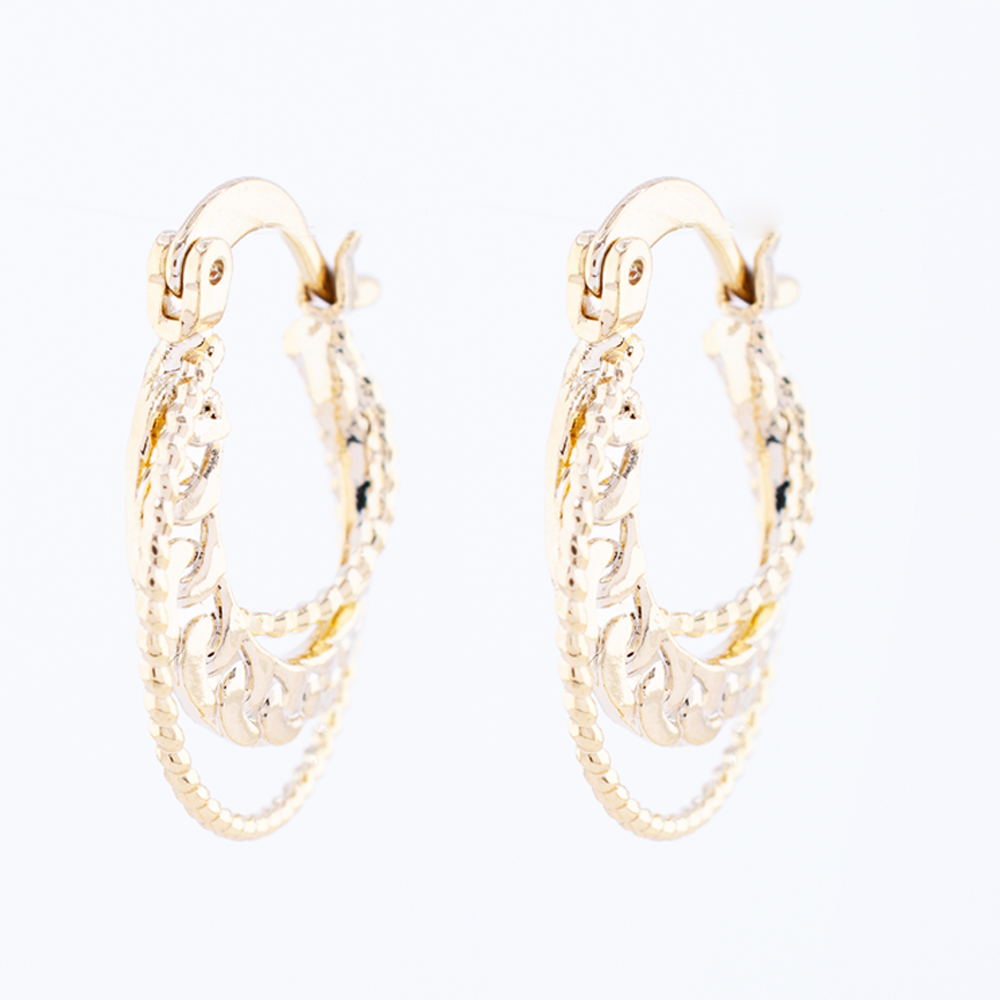 ARRACADA CHAPA GOLDEN CASTING