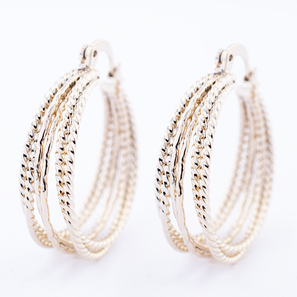 ARRACADA CHAPA GOLDEN CASTING