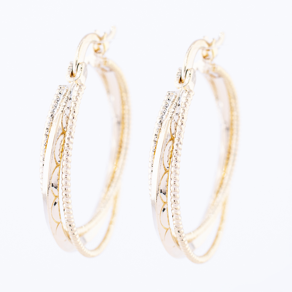 ARRACADA CHAPA GOLDEN CASTING
