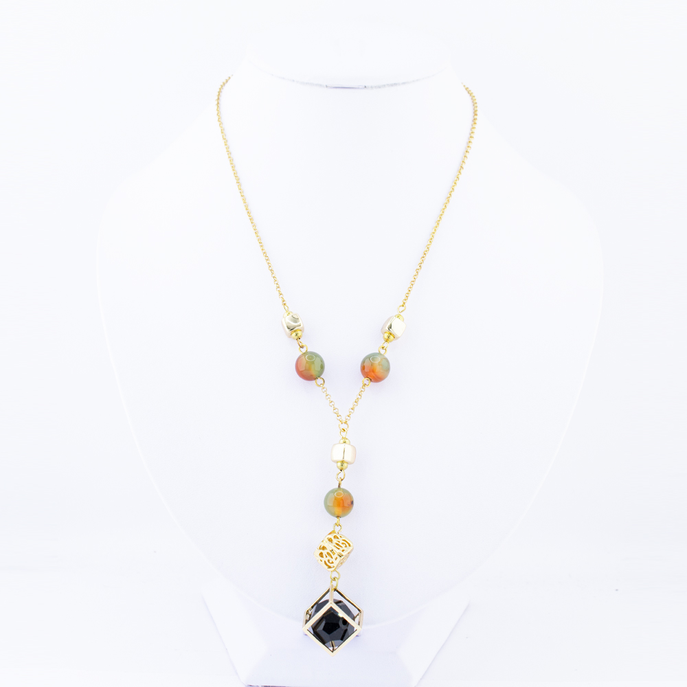 COLLAR CHAPA GOLDEN STONE