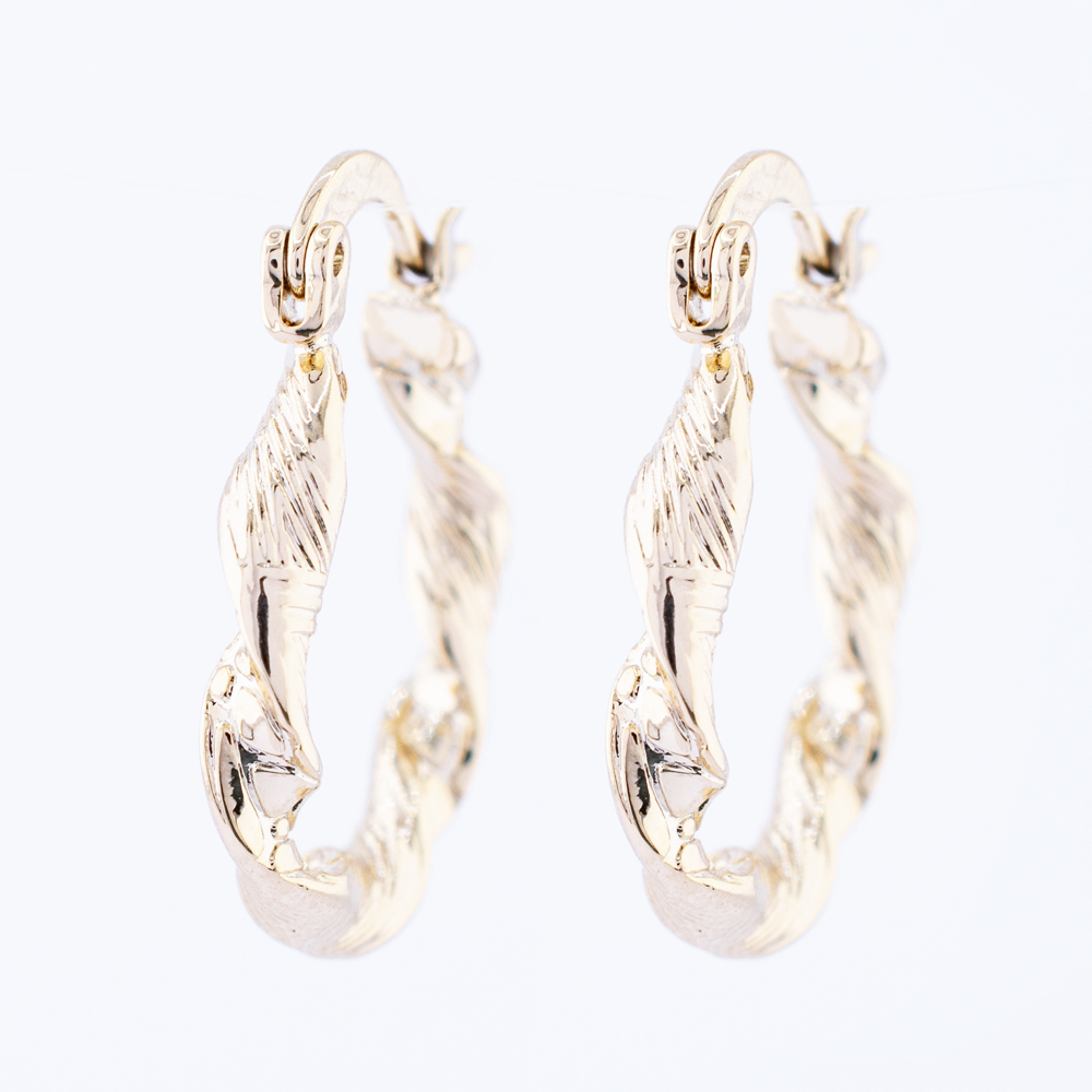 ARRACADA CHAPA GOLDEN CASTING
