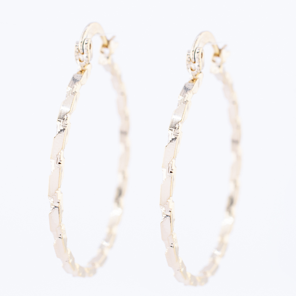 ARRACADA CHAPA GOLDEN CASTING