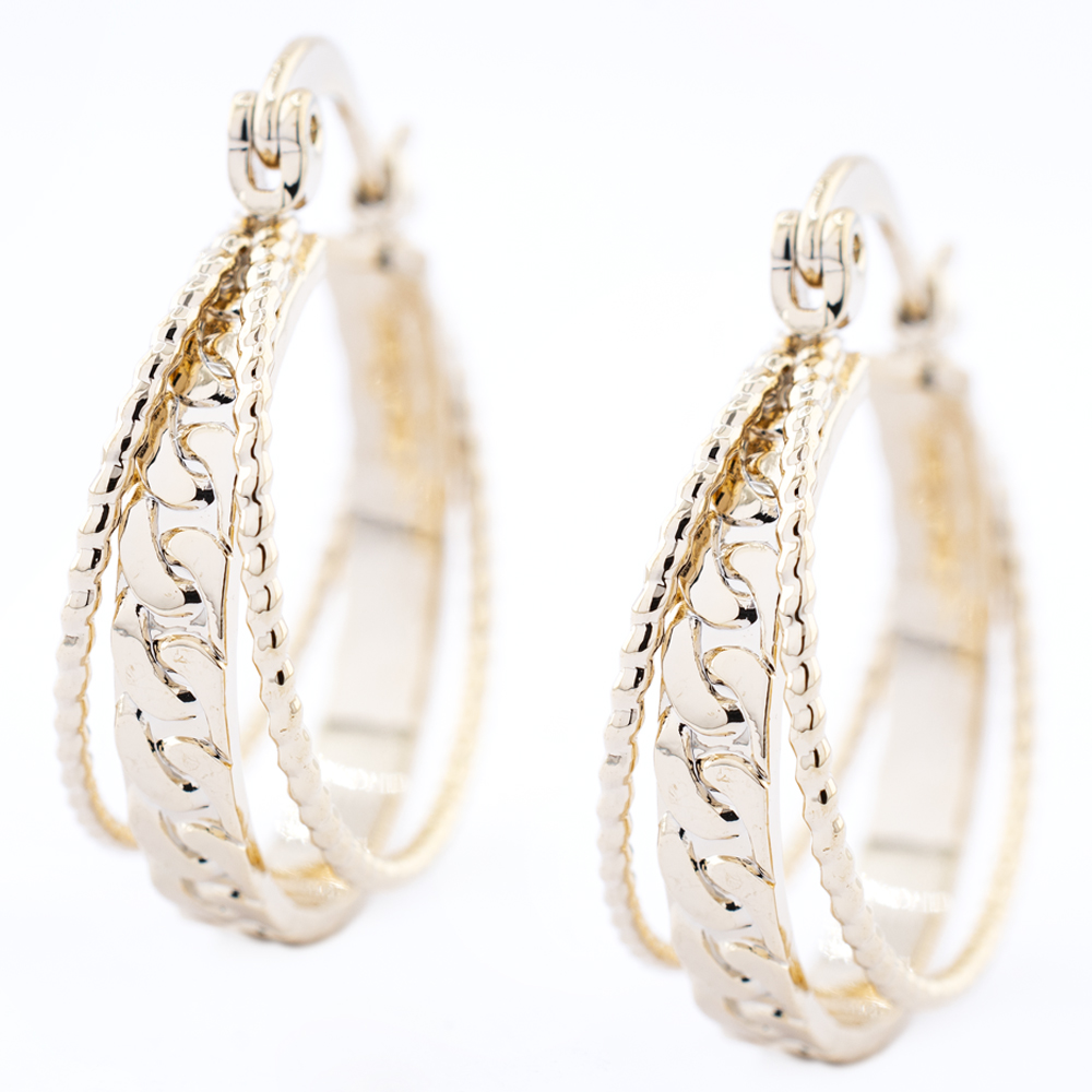 ARRACADA CHAPA GOLDEN CASTING