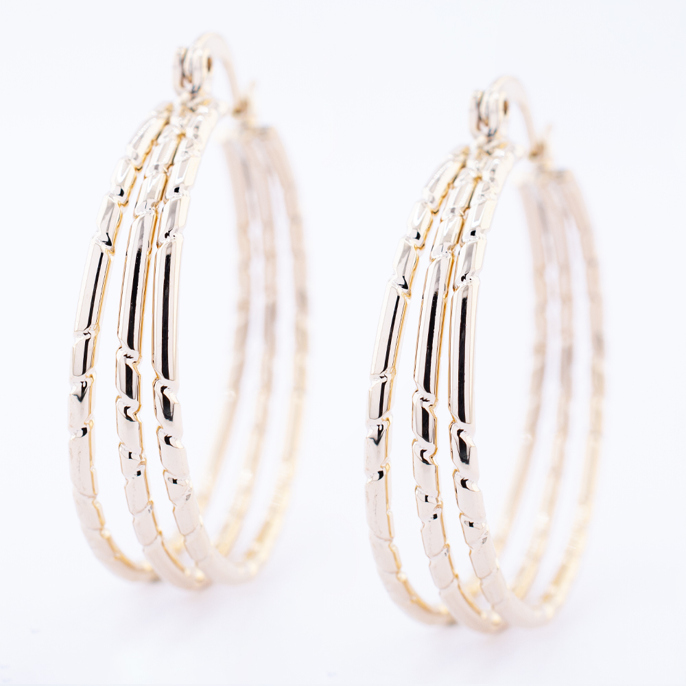 ARRACADA CHAPA GOLDEN CASTING