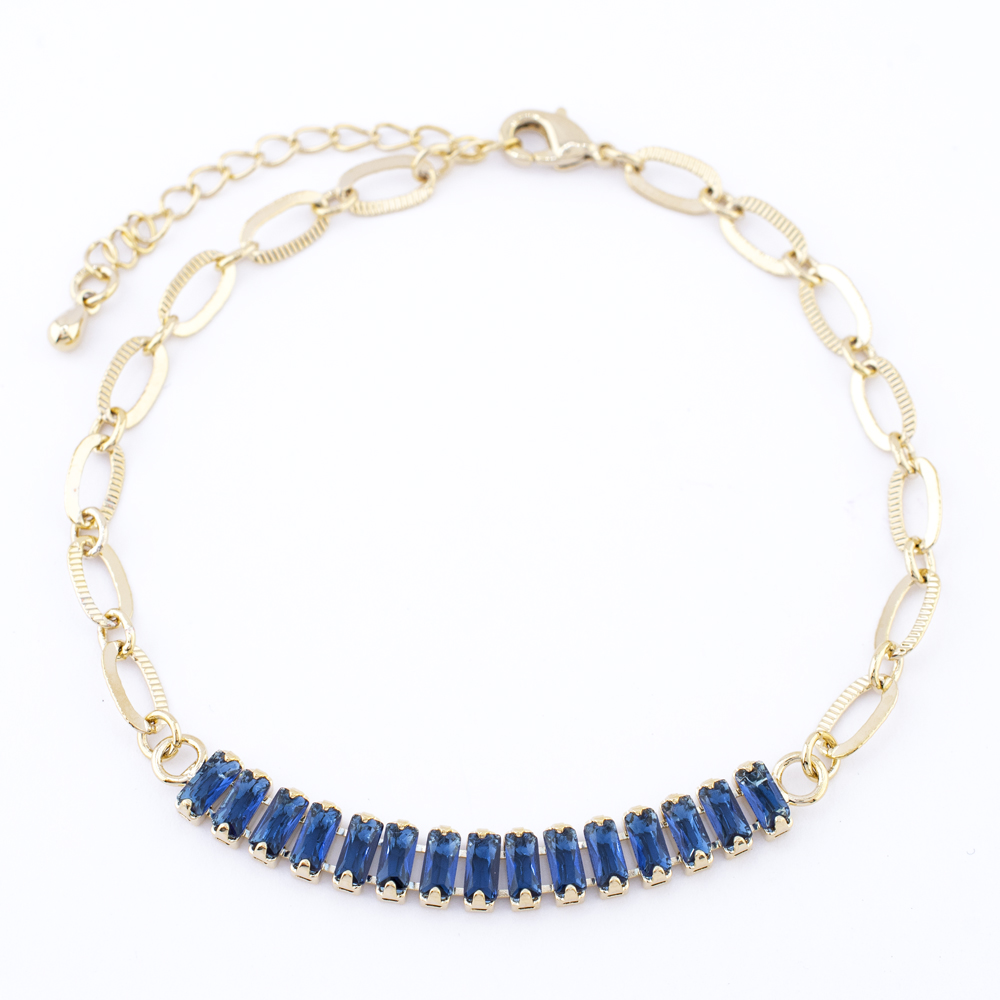 PULSERA CHAPA CRYSTIME