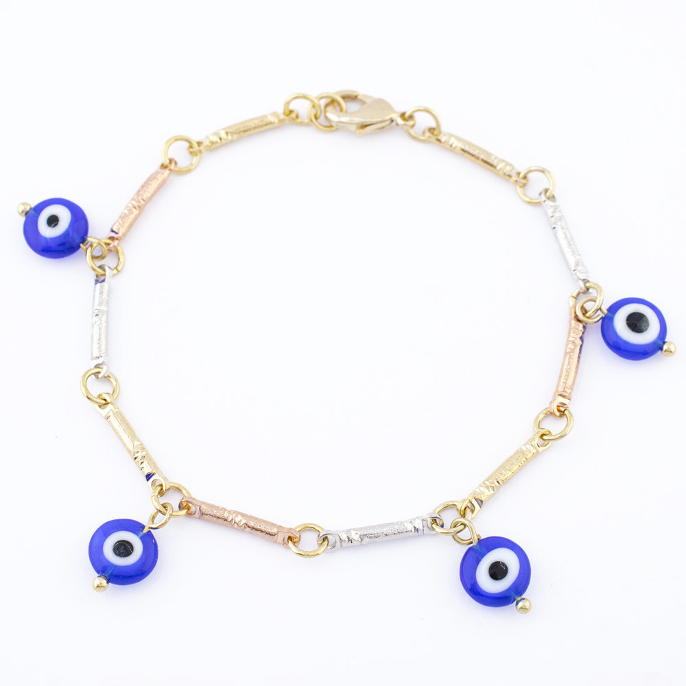 PULSERA CHAPA GOLDEN COLORS