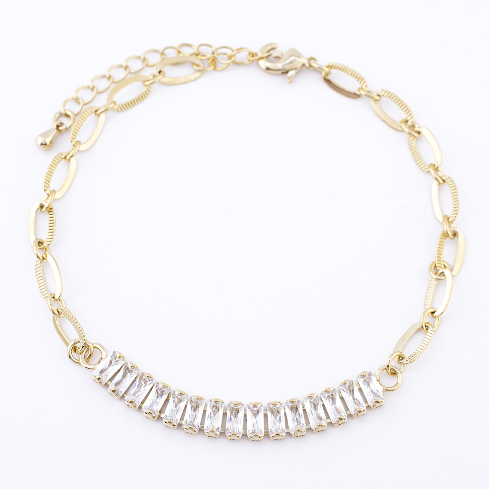PULSERA CHAPA CRYSTIME
