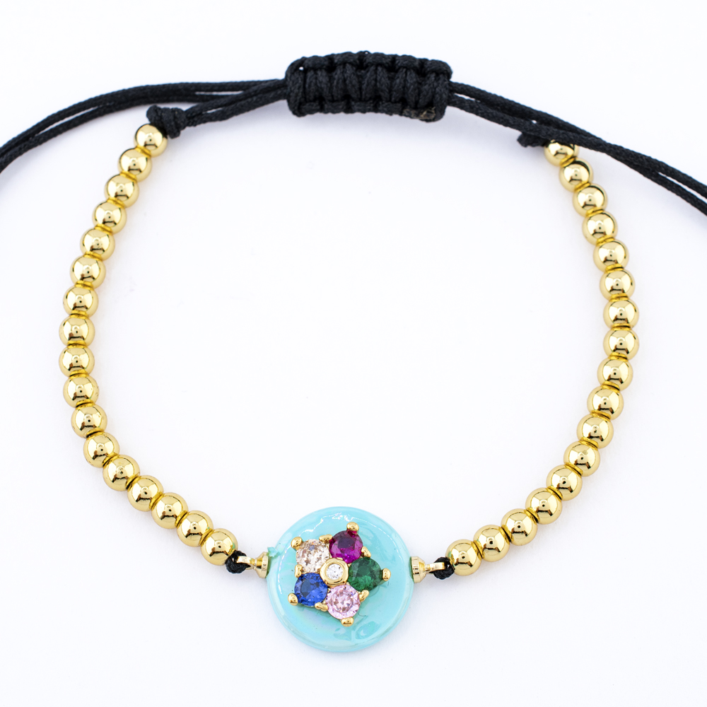 PULSERA CHAPA PEARLTIME