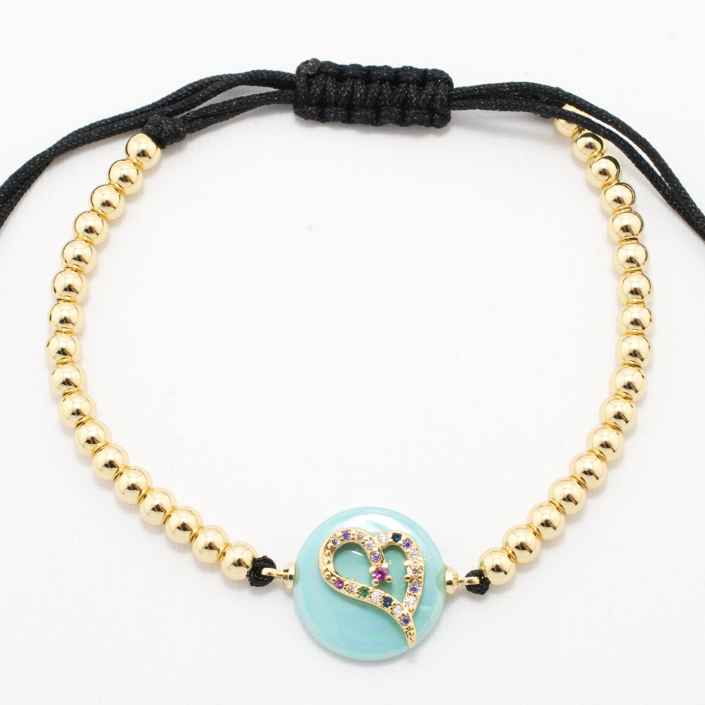 PULSERA CHAPA PEARLTIME