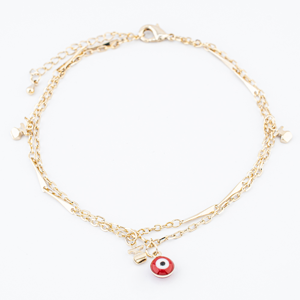 PULSERA CHAPA GOLDEN COLORS