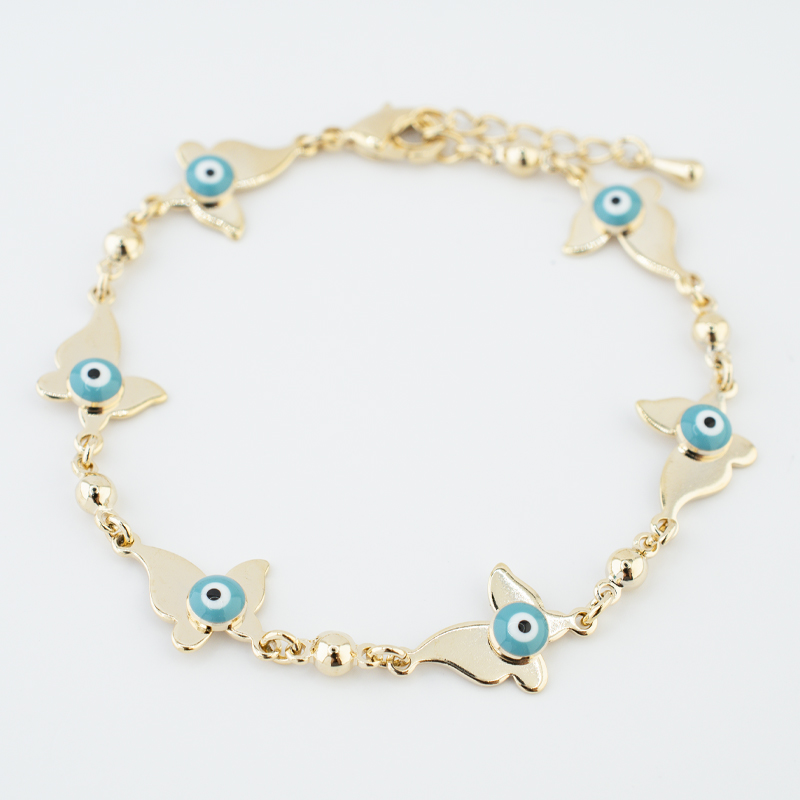 PULSERA CHAPA GOLDEN COLORS