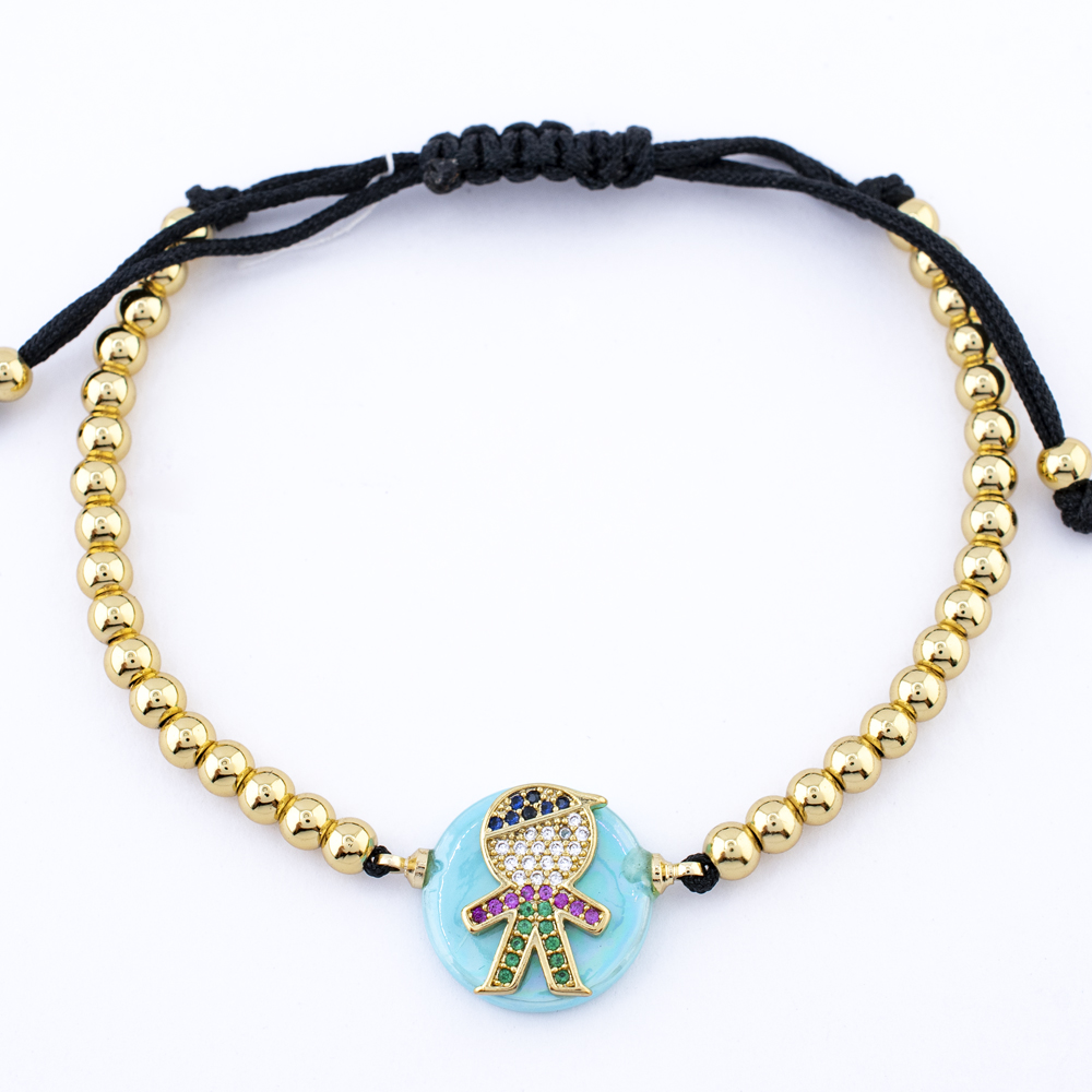 PULSERA CHAPA PEARLTIME