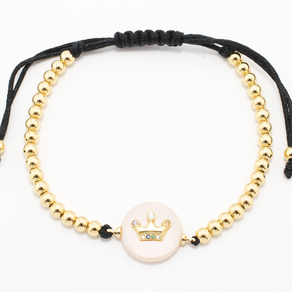 PULSERA CHAPA PEARLTIME