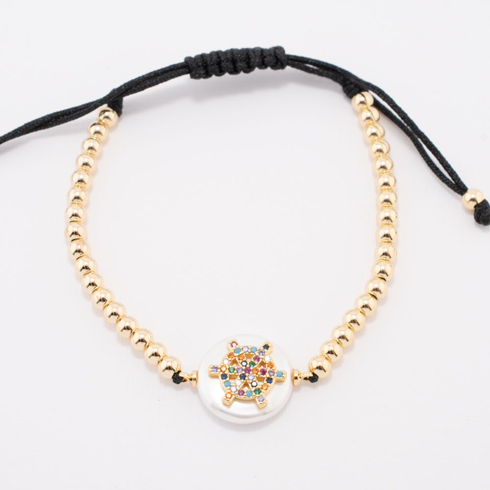 PULSERA CHAPA PEARLTIME