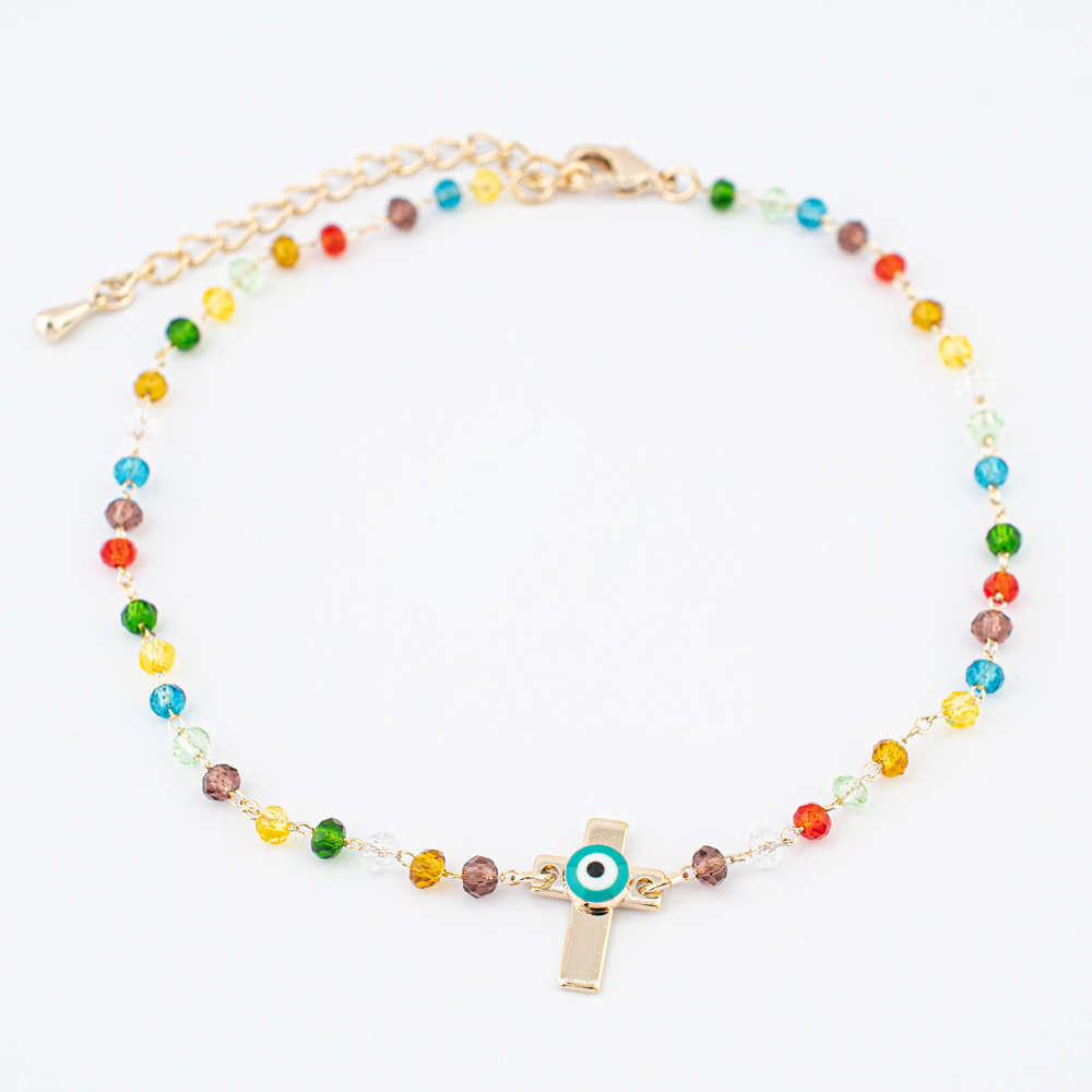 PULSERA CHAPA GOLDEN COLORS