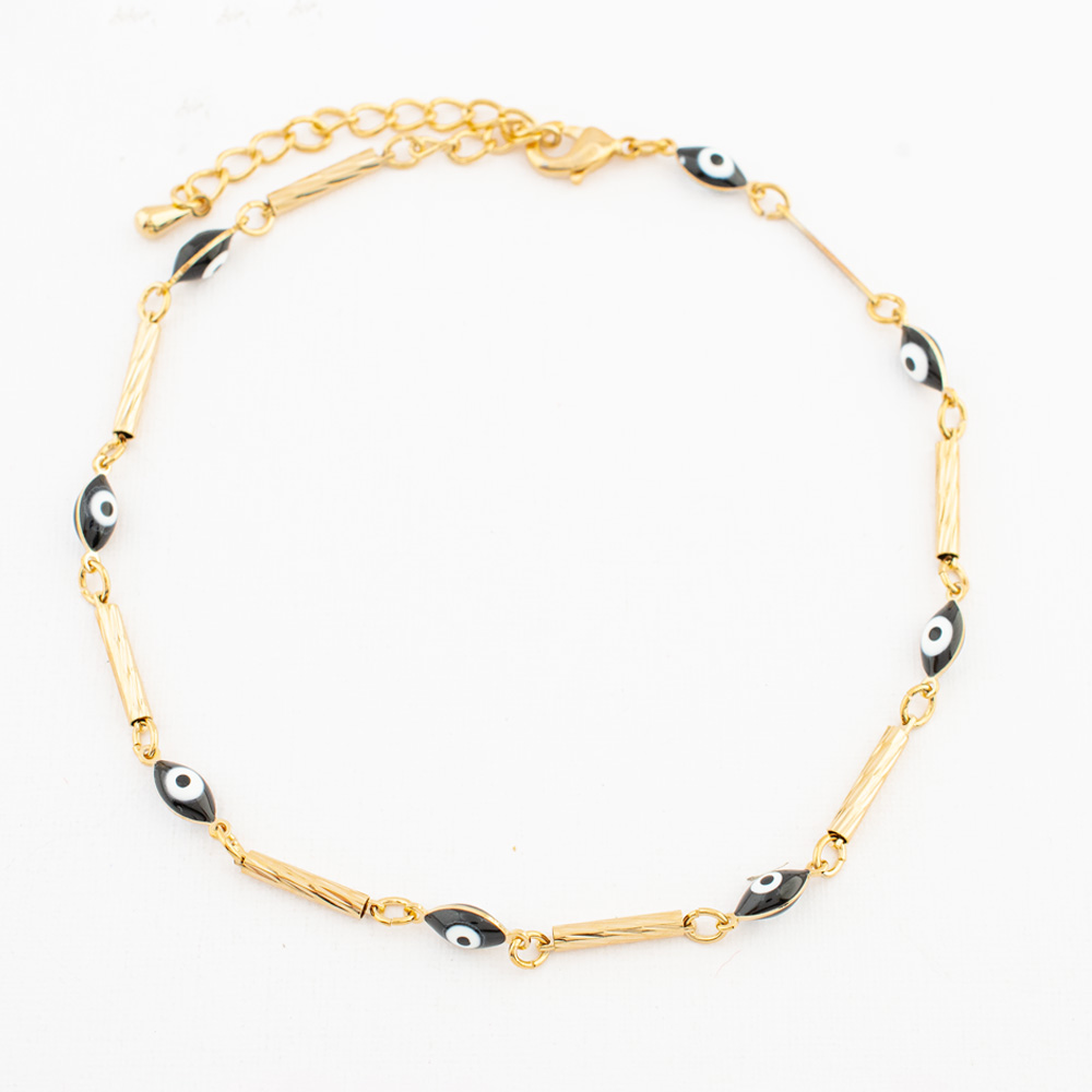 PULSERA CHAPA GOLDEN COLORS