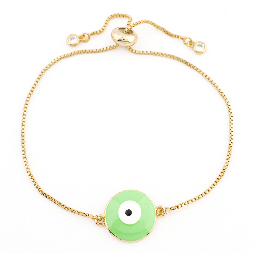 PULSERA CHAPA GOLDEN COLORS