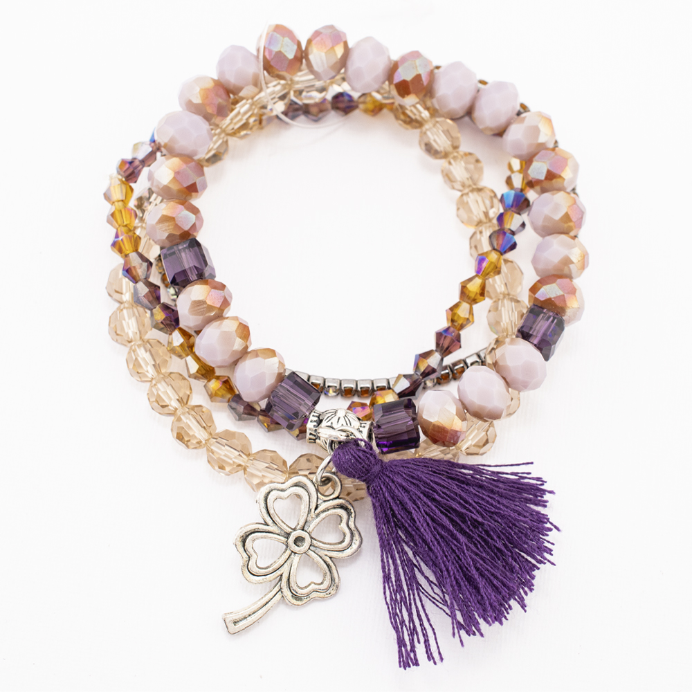 PULSERA CHAPA CRYSTIME