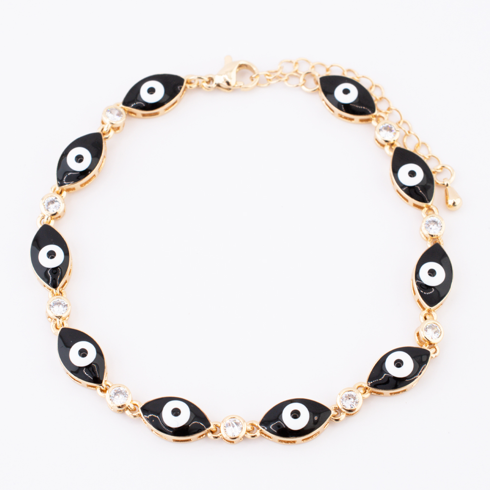 PULSERA CHAPA GOLDEN COLORS