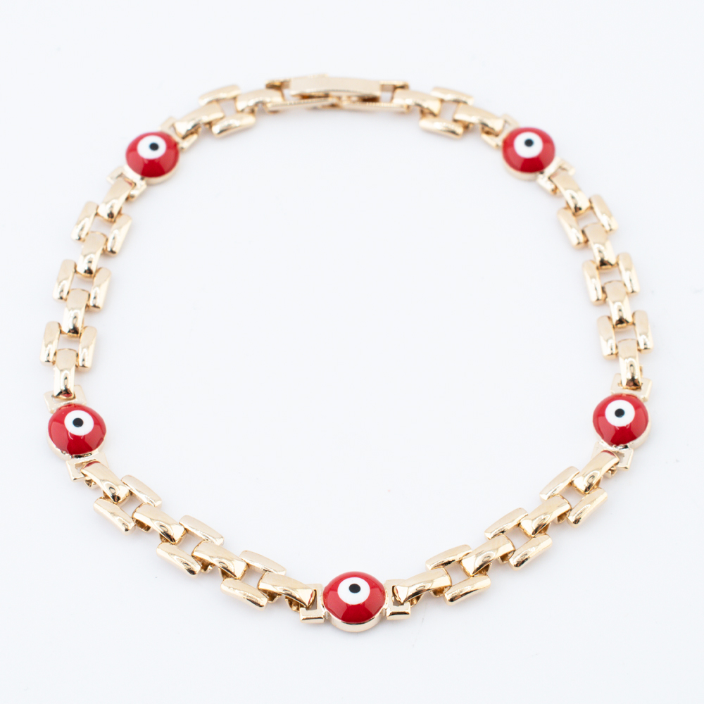 PULSERA CHAPA GOLDEN COLORS