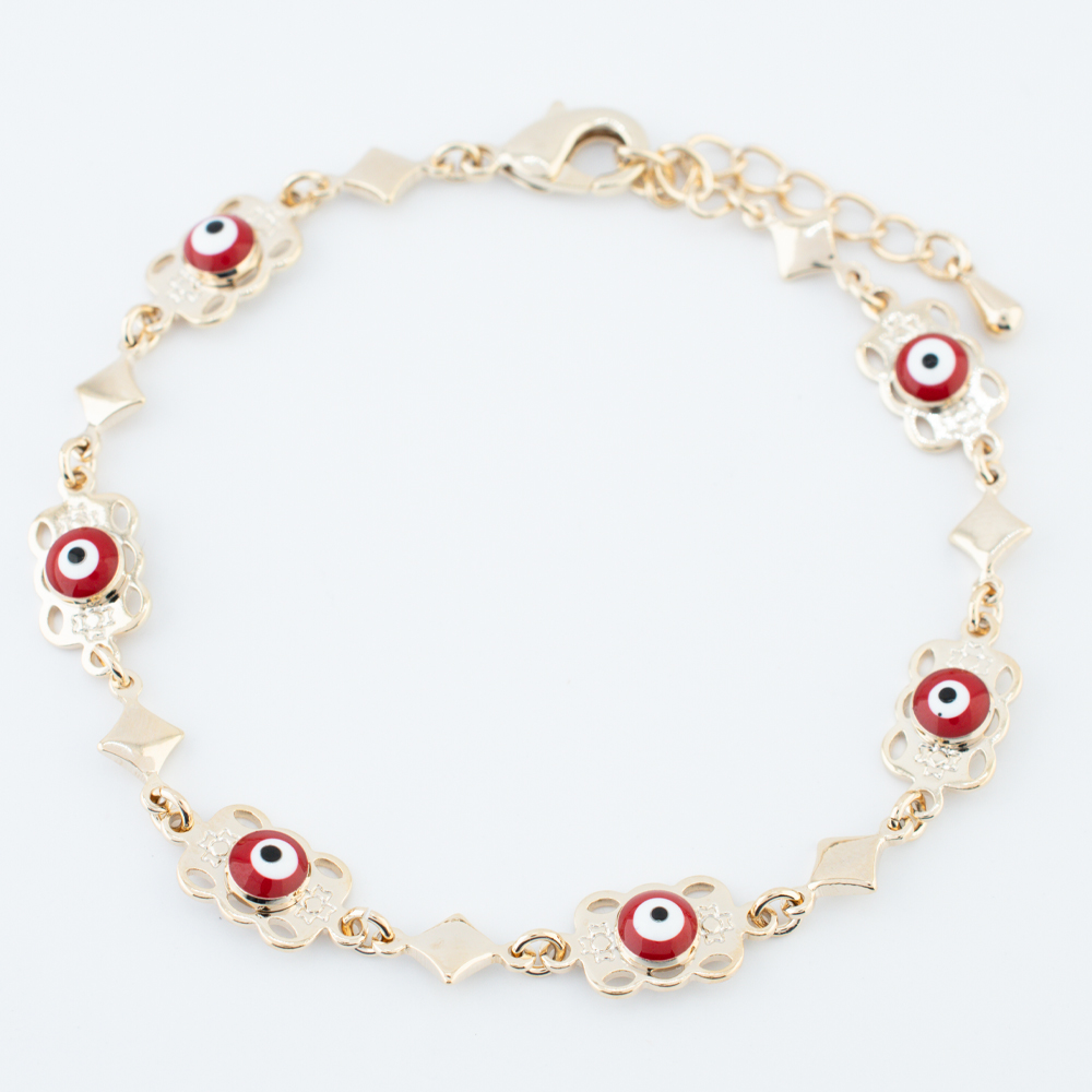 PULSERA CHAPA GOLDEN COLORS