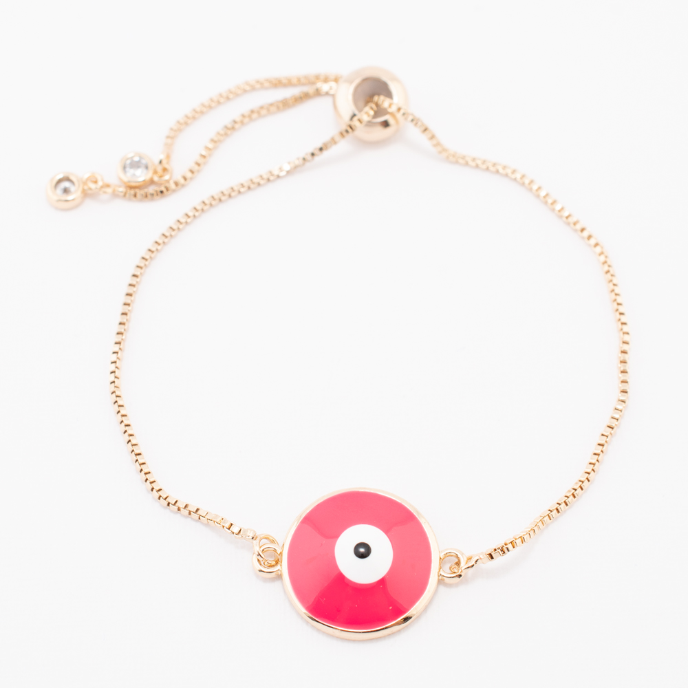 PULSERA CHAPA GOLDEN COLORS