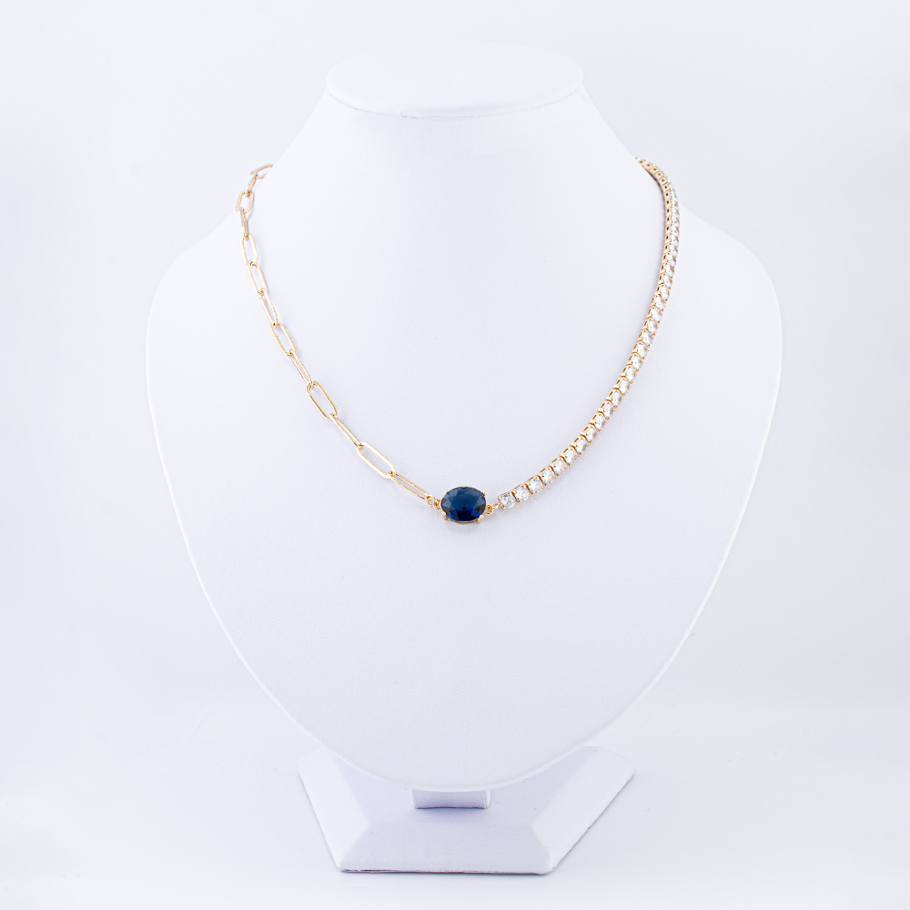 COLLAR CHAPA CRYSTIME