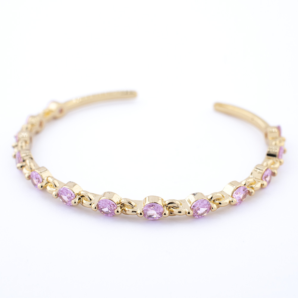 BRAZALETE CHAPA CRYSTIME