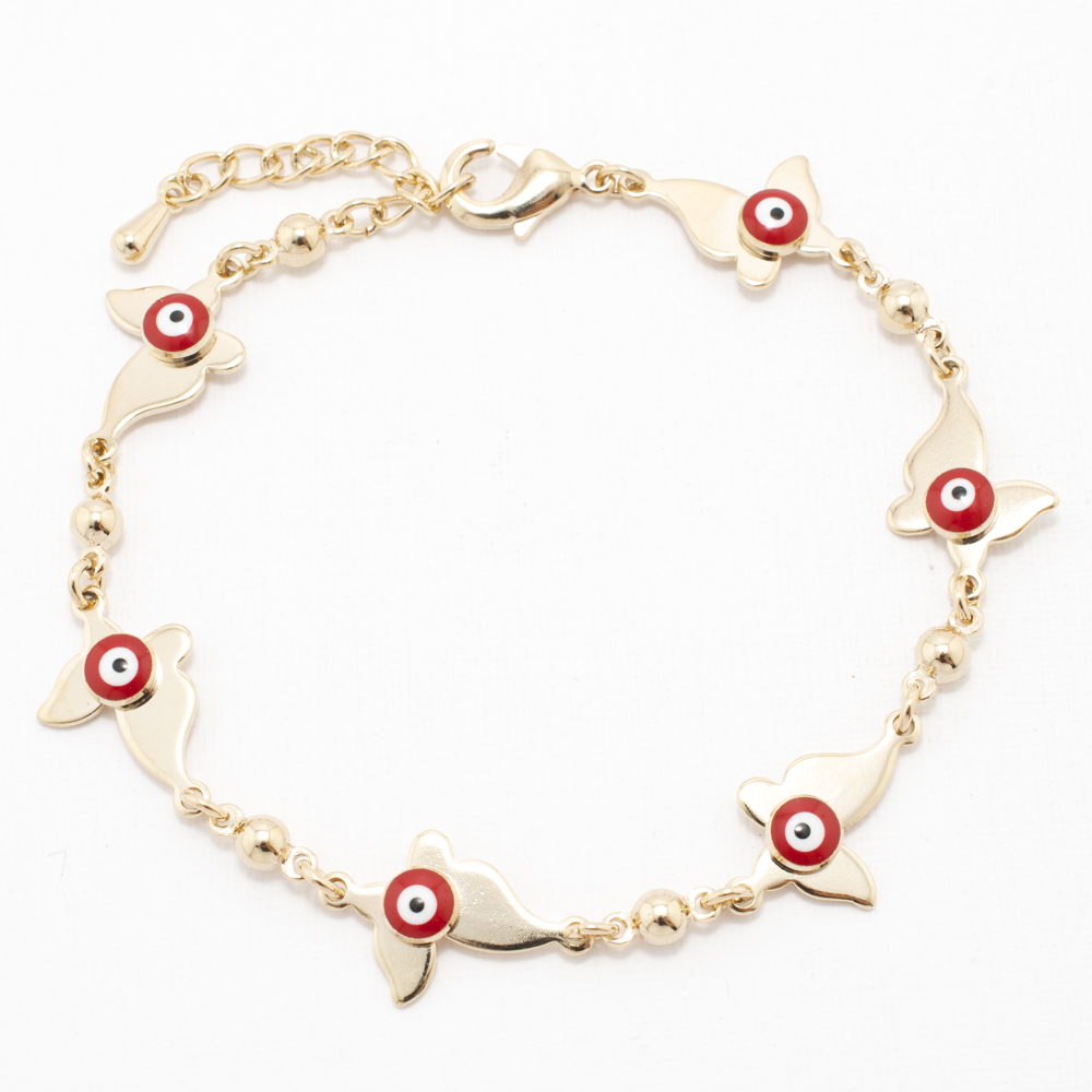 PULSERA CHAPA GOLDEN COLORS
