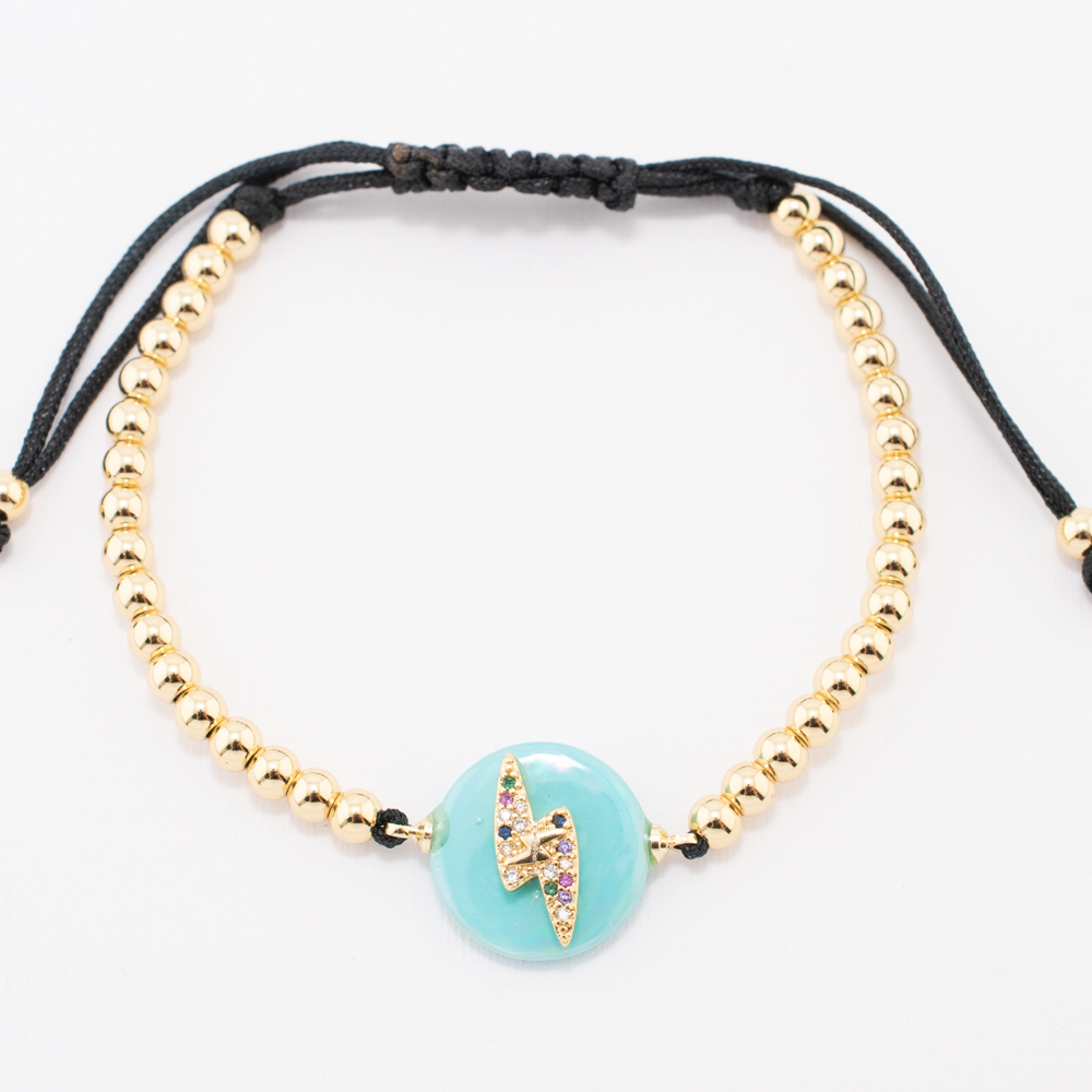 PULSERA CHAPA PEARLTIME