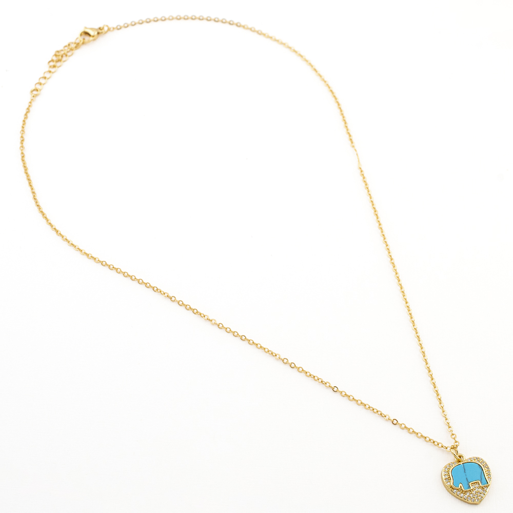 DIJE CHAPA GOLDEN STONE