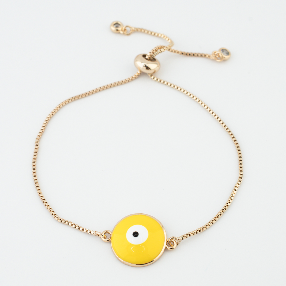 PULSERA CHAPA GOLDEN COLORS
