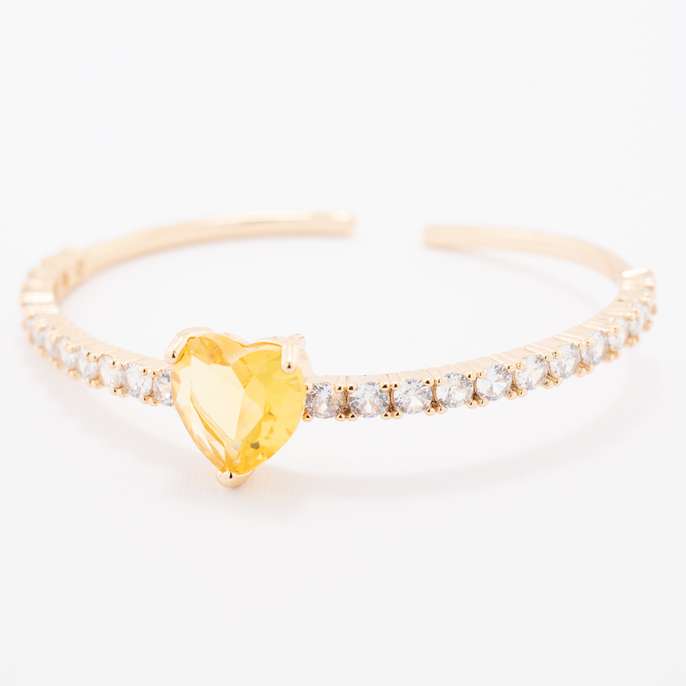BRAZALETE CHAPA CRYSTIME
