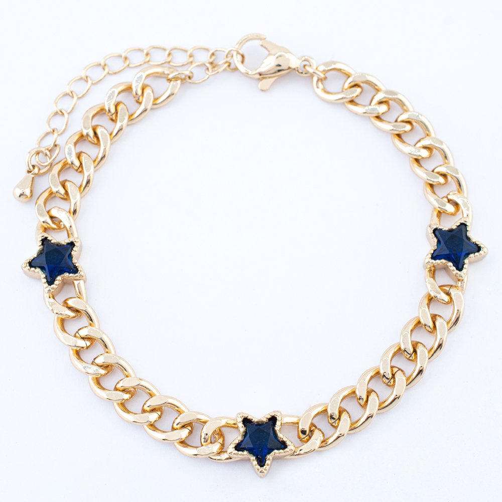 PULSERA CHAPA CRYSTIME