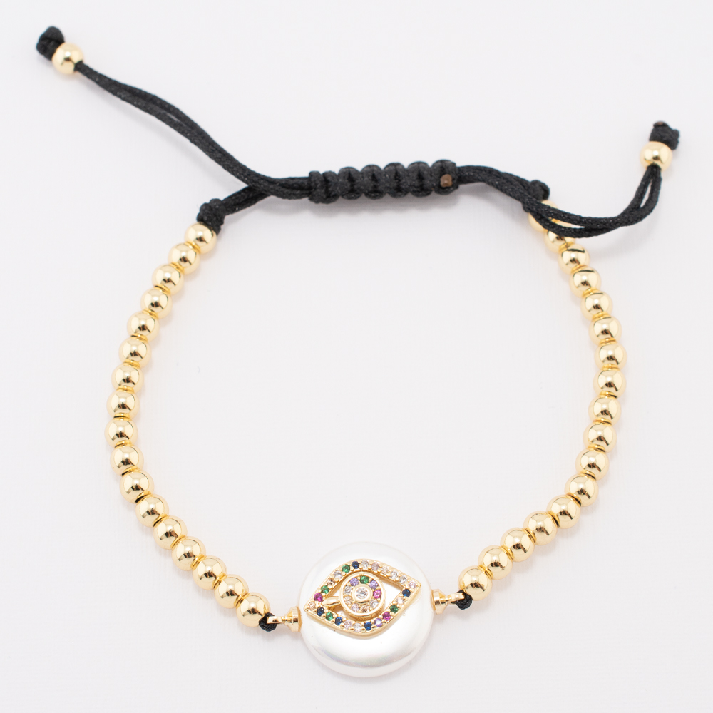 PULSERA CHAPA PEARLTIME