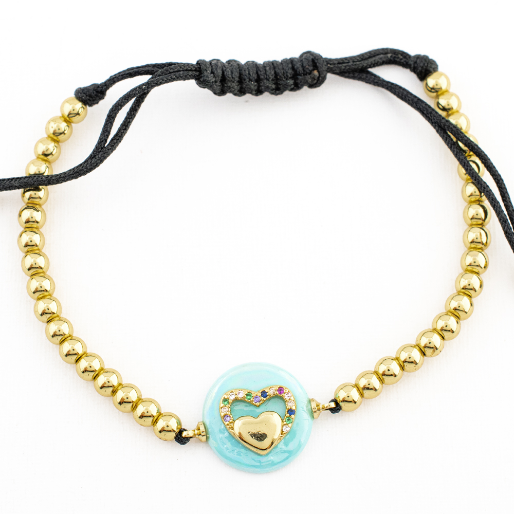 PULSERA CHAPA PEARLTIME
